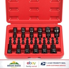 12-Piece Nut Driver Set with Quick-Change Feature for Enhanced Work Efficiency