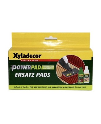 Xyladecor Power Pad Ersatz Pads Terrassen Öl Bangkirai Douglasie Lärche Holzöl