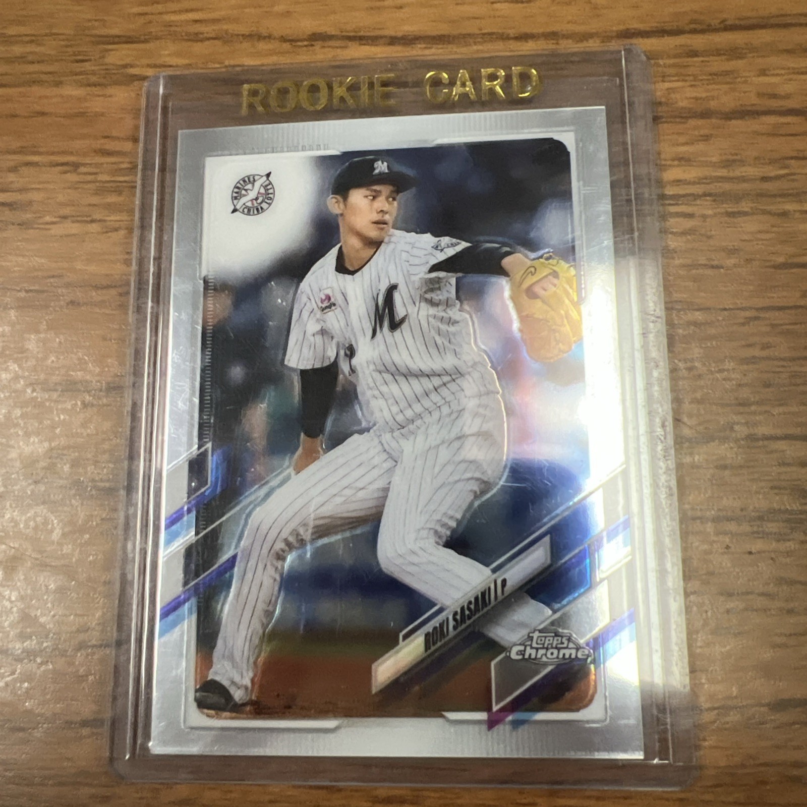 2021 Topps Chrome NPB Nippon Professional Baseball - Roki Sasaki #194 (RC)