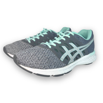 Asics Gel-Exalt 4 Running Shoes Women s Size 8.5 Gray Teal Lightweight