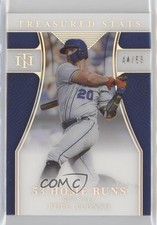 2022 Panini National Treasures Treasured Stats 44/53 Pete Alonso #TS-26 o7m