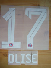 FC Bayern München orginal Flock Olise 17  Home 2025/26  Gr. 164 bis XXXL NEU