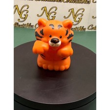 Fisher Price Little People Tiger Cub Animal Figure Orange Black Striped 2001