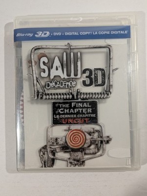 Saw: The Final Chapter (Blu-ray/DVD, 2011, 2-Disc Set, 3D)