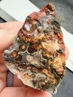 166g A+ Orbicular Ocean Jasper 8th Vein. Specimen, Cabbing, Wire Wrap, Tumble — photo 6