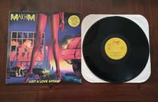MAX HIM – Just A Love Affair - VINILE 12" MIX ITALO DISCO EX