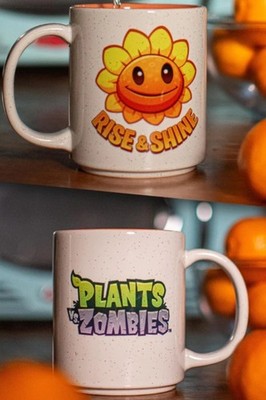 Plants vs Zombies Rise & Shine Ceramic Mug Cup - Official