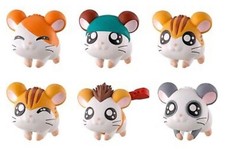 Tottoko Hamtaro Figure Vol 3 Bandai Hugcot Gashapon Penelope Snoozer set di 6