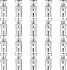 20 Pcs 1/8" Universal Throttle Cable Ends Go Kart Stop Throttle Brake Cable Lock