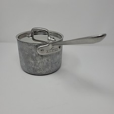 Olla de cocina de 2 cuartos de galón Master Chef de metal completamente revestida de colección tapa de EE. UU.