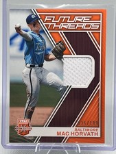 2023 Panini Elite Extra Edition - Future Threads Mac Horvath #FT-MH Orange /199