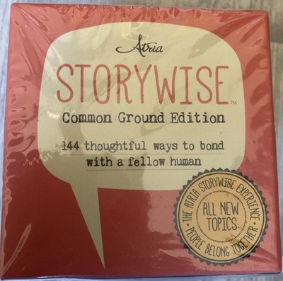 Atria Storywise Common Ground Edition 2018 144 Thoughtful Ways to Bond NEW