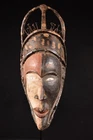 22999 Antique African Bakongo Helmet Mask / DR CONGO Helmet Mask