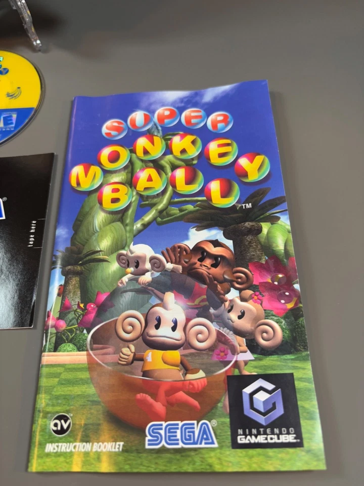 Super Monkey Ball Nintendo GameCube CIB Complete - Image 3 of 4