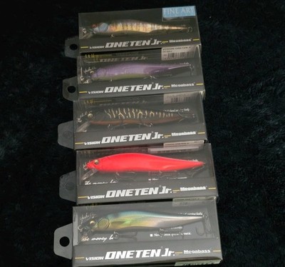 Lot of 5 Megabass Ito Vision Oneten Jr. 3/8oz Lure JDM JAPAN Fast shipping 