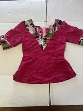 Girls Handmade Dashiki Wax African Print Shirt