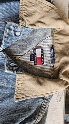 Tommy Hilfiger Men's XL Blue Denim Vintage 90's