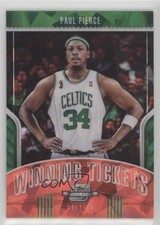 2018 Contenders Optic Winning Tickets Red Cracked Ice Prizm Paul Pierce HOF s3g
