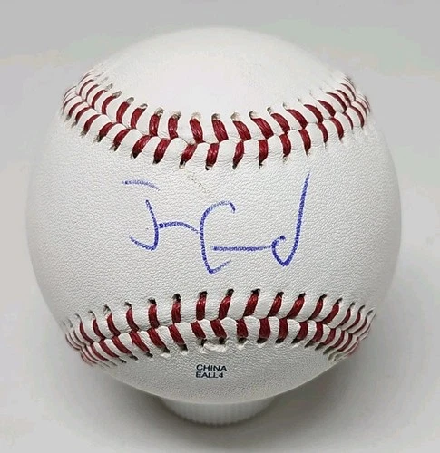 Justin Crawford Signed Autographed Rawlings Official League Baseball PHILLIES