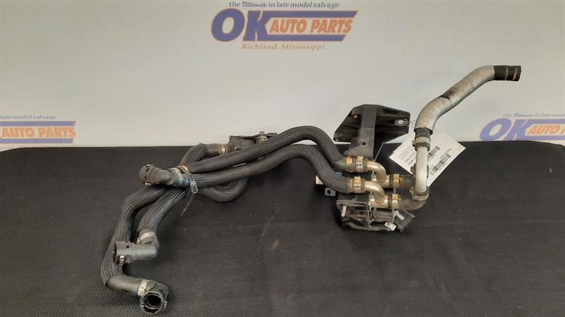 2012 FERRARI CALIFORNIA F149 OEM AUX COOLANT PUMP ASSEMBLY WITH LINES HOSES