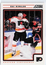 2012-13 Score #352 Zac Rinaldo Philadelphia Flyers