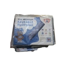 PuppyPad The Premium Reusable Durable Puppy Pad CN6 Gray Medium 28x32in
