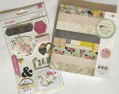 Crate Paper Vintage Maggie Holmes 6x6 Paper Pad Set  (Set D) Save 40%