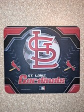 St. Louis Cardinals Computer Mouse Pad with Non-Slip Rubber Base - BRAND NEW