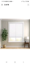 20 1/4" X 48 Home Decorators Shadow White Blackout Cordless Cellular Shade