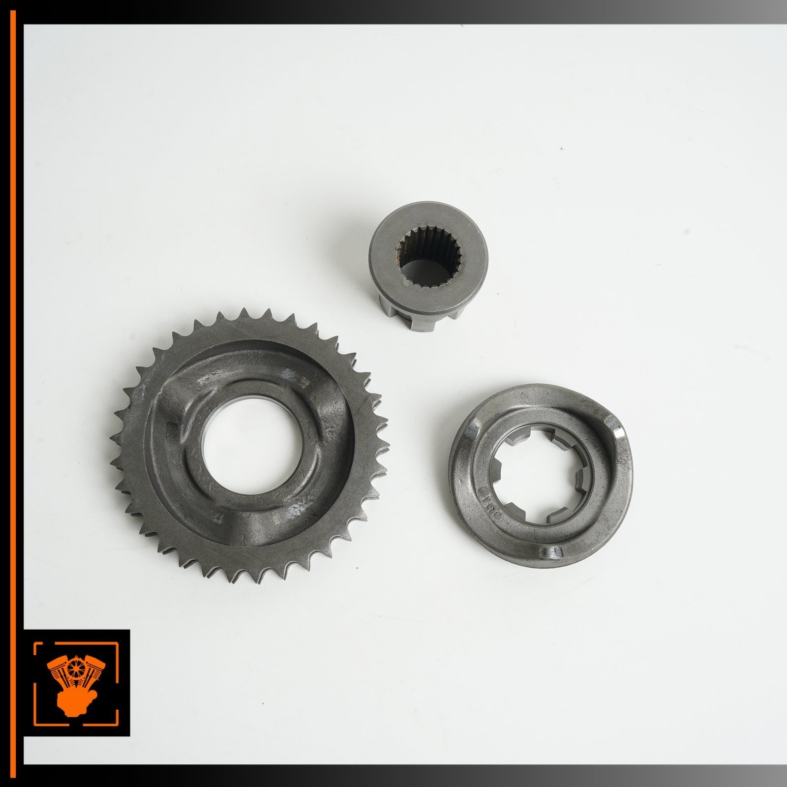 06-11 Harley Electra Glide Compensator Assembly Primary Chain Sprocket Set OEM