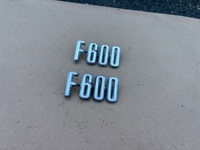 73-79 Ford Truck F600 Cowl Emblem Trim Badges Name Plate Decal F-600 1973-1979 73-79 Ford Truck F600 Cowl Emblem Trim Badges Name Plate Decal F-600 1973-1979