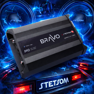 #ad Stetsom Bravo HQ 800.4 2ohm SAME DAY SHIPPING FROM USA 800W RMS $178.99