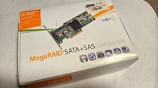 Genuine LSI 9240-4i 6Gbps SATA SAS HBA P20 with cables and bracket