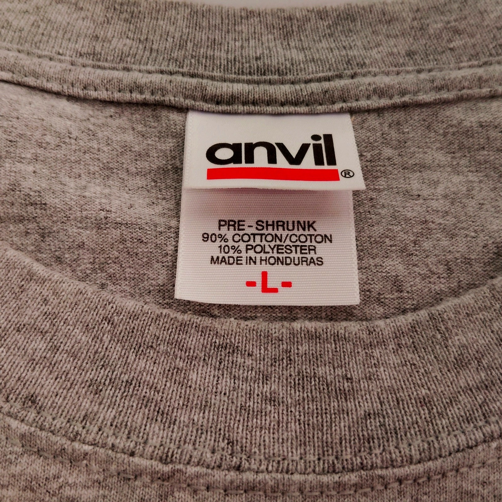 Anvil T-Shirt Men's Large Gray Jeremiah Weed Sweet Tea Southern Style Graphic