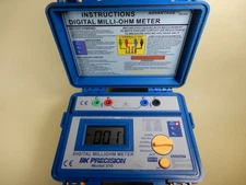 BK Model 310 Digital Milliohm Meter Good Used Condition