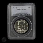1968-D Kennedy Half Dollar PCGS MS63  40% Silver  -E0145