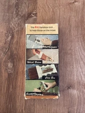 Vintage Auto-Whis-Kit 4 in 1 Scraper Bottle Opener Coin Key Box Whisk 1970s Open