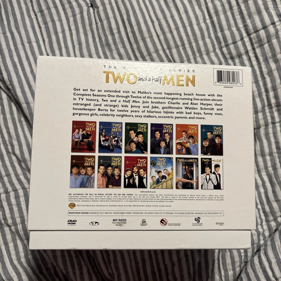 Two and a Half Men: the Complete Series (DVD) - Image 2 of 4
