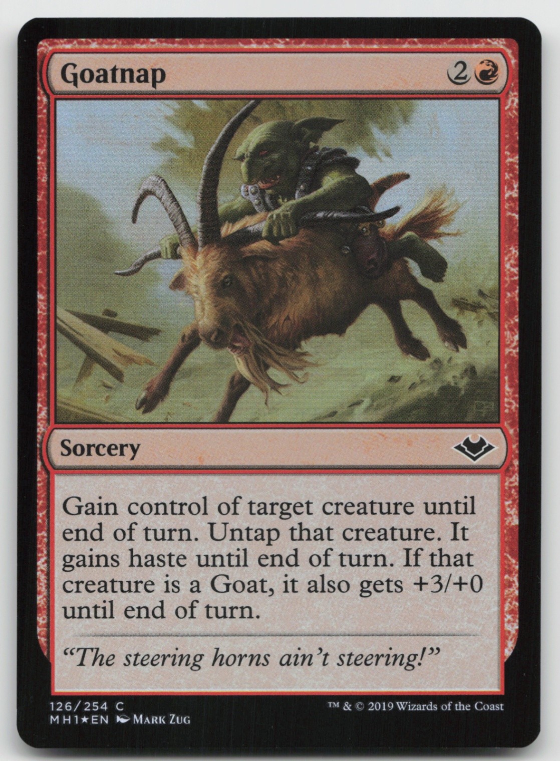 Goatnap FOIL 126 Modern Horizons NM