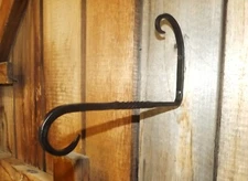 Hand forged plant hanger