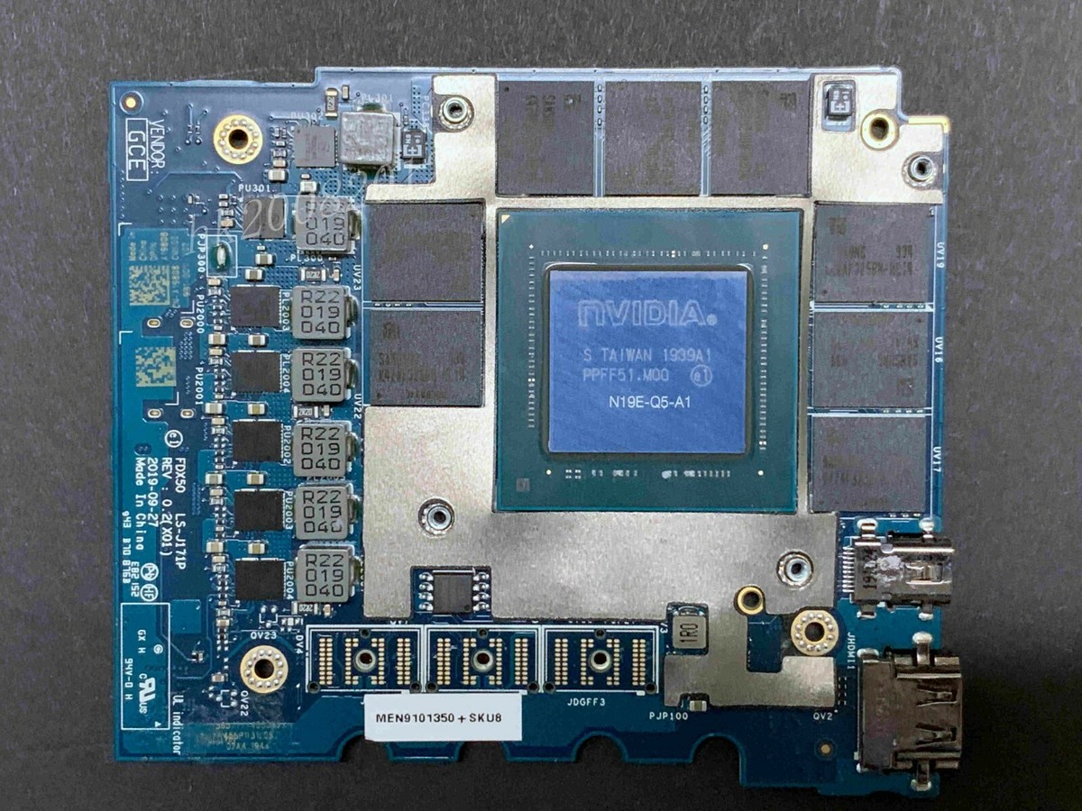 Mxm Nvidia Quadro Rtx 3000 6gb Gddr6 Nvidia Quadro Rtx Rtx 3000