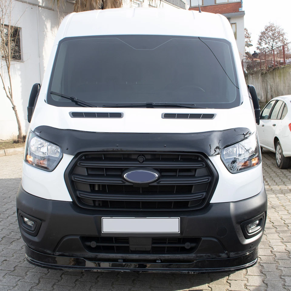 Protector deflector capó | Protector anti insectos delantero compatible para Ford Transit 2014-2018 Foto 4 de 4