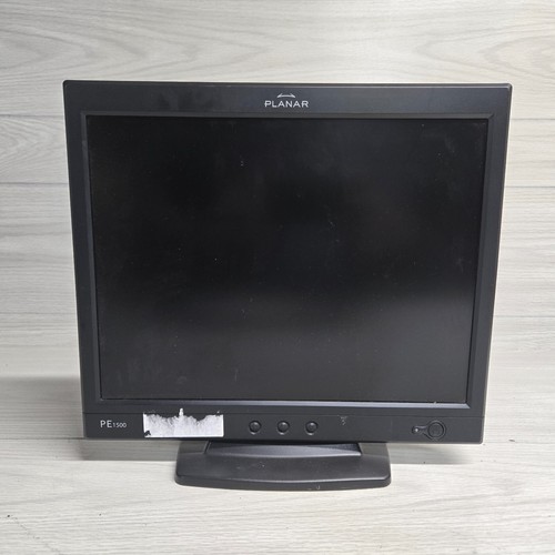 Planar PE1500-BK Flat Panel Display CLD Computer Screen - Picture 1 of 4