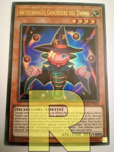 Artistamagus Juggler of Damage ® Ultra Rare ® BLRR-IT059 ® Italian - 第 1/1 張圖片