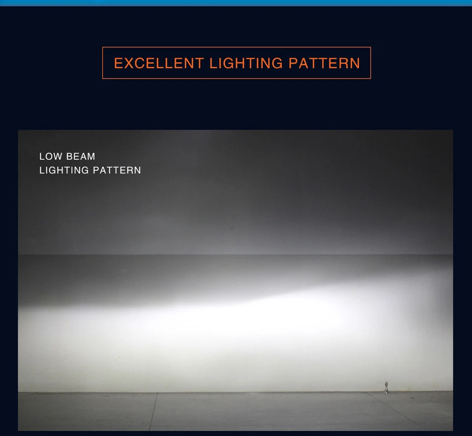 Bombilla antiniebla de conducción Allá Lighting LED Best Seller 6000K blanco puro H3 convertible Foto 2 de 4