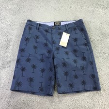 Scotch Soda Shorts Mens 32 Stuart Regular Slim Fit Chino Tree All over Print