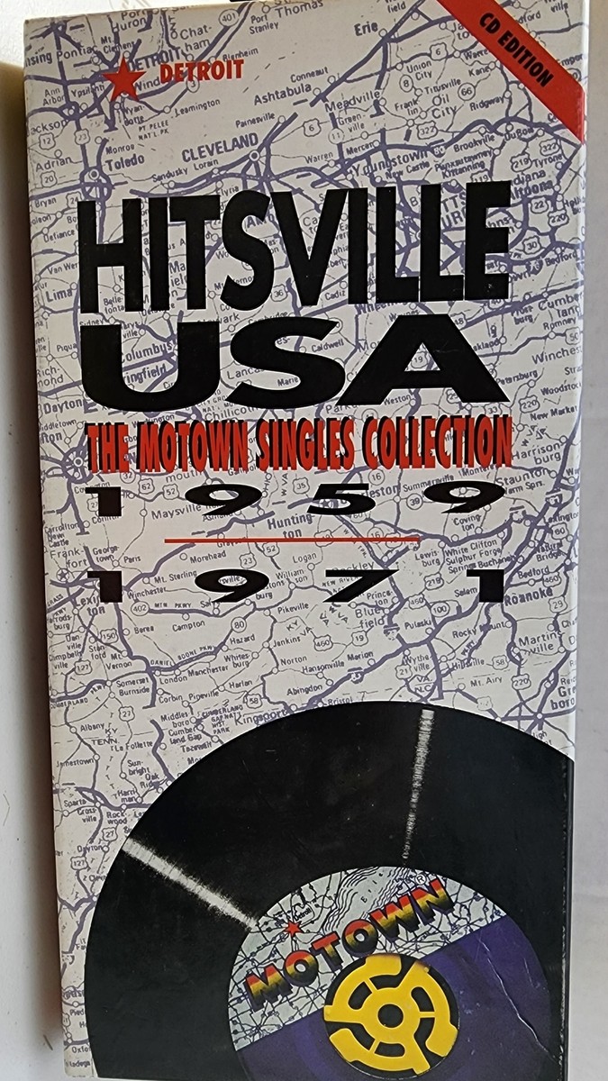 Hitsville USA The Motown Singles Collection 1959-1971 4-CD Box Set