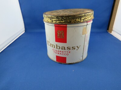 embassy tobacco Embassy tobacco tin in good condition