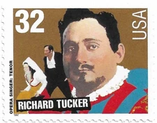 STAMP US SCOTT  3155 "Richard Tucker" 32 CENT 1997 MNH