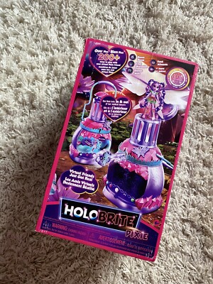 HOLOBRITE Pixie Lantern, Virtual Dancing & Interactive Games, w/5in Doll - NEW